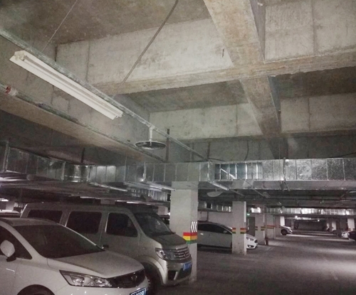 铜梁地下室车库通风管道